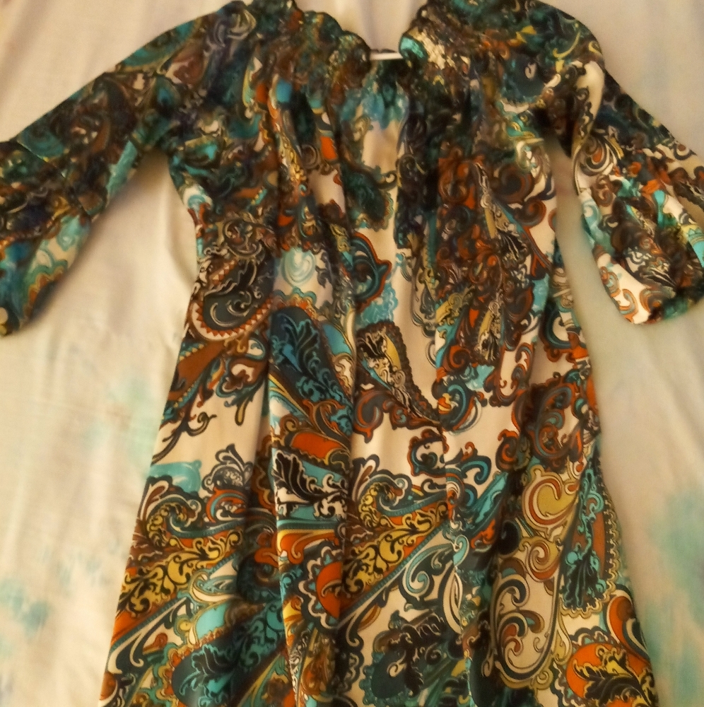 Off the shoulder dress